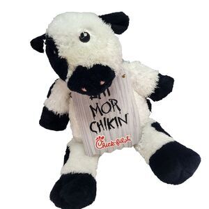 Chickfila Cow Plush Eat More Chicken Sign 20" Stuffed Toy 2015 marketing